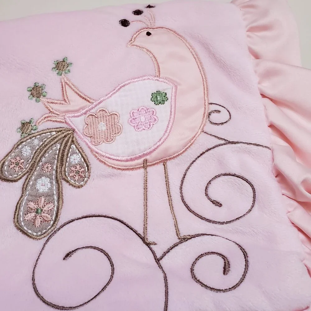 Lambs & Ivy crib blanket